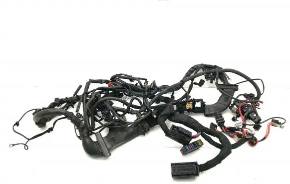 Audi A6 S6 C6 4F Engine installation wiring loom 4F0971871 7L0906385A 07Z906379A