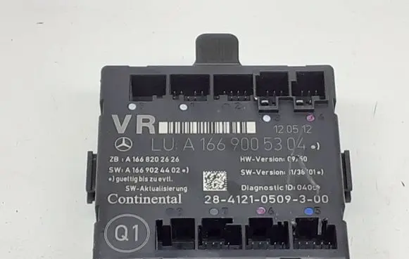 Mercedes-Benz B W246 W242 Door control unit/module A1669005304