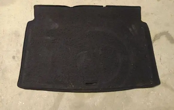 Peugeot 207 Trunk/boot mat liner 