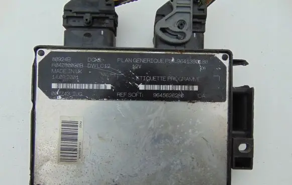 Citroen Berlingo Engine control unit/module 9645626280 9641390180