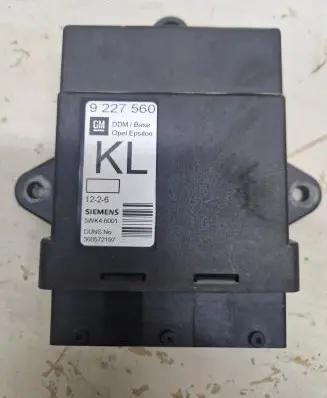 Opel Vectra C Door control unit/module 9227560 360572197