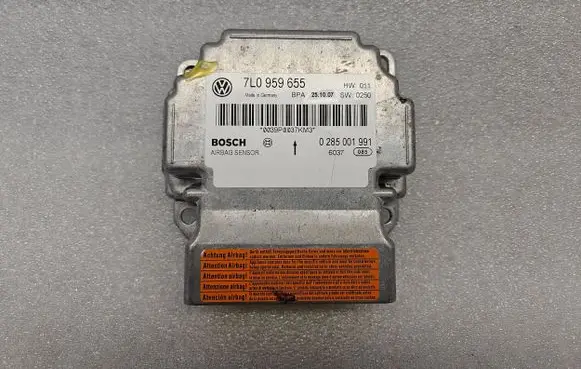 Volkswagen Touareg I Airbag control unit/module 7L0959655 0039P0037KM3