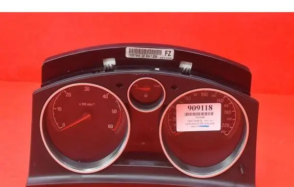 Opel Astra H Speedometer (instrument cluster) 13267544