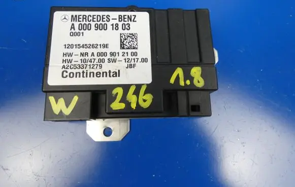 Mercedes-Benz B W246 W242 Fuel injection pump control unit/module A0009001803 A0009012100 120154526219E
