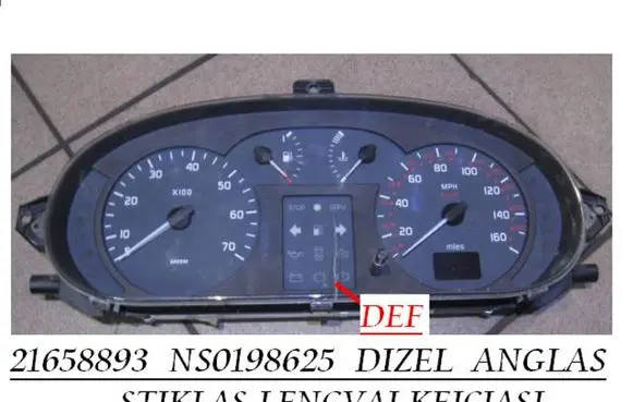 Renault Scenic I Speedometer (instrument cluster) 21658893 NS0198625