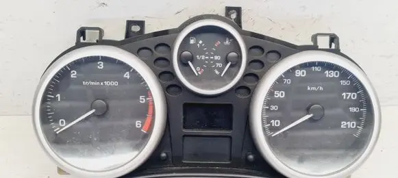 Peugeot 207 Speedometer (instrument cluster) 9682904880 A2C53065547