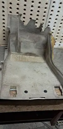 Mercedes-Benz B W245 Front floor carpet liner 