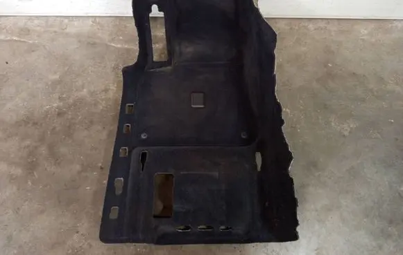 Porsche Cayenne (9Y0 9Y3) Interior carpet 9Y1863103B