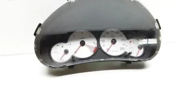 Peugeot 206 Speedometer (instrument cluster) 9656696280 6105NN