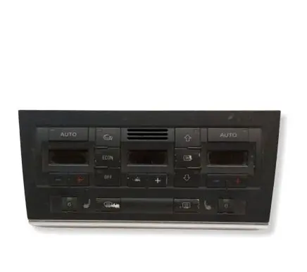 Audi A4 S4 B6 8E 8H Climate control unit 8E0820043AB 1523385