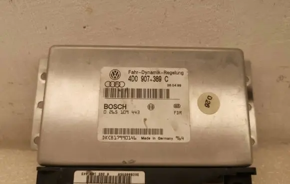 Audi A8 S8 D2 4D ESP (stability system) control unit 4D0907389C 0265109443 DKCB17990146
