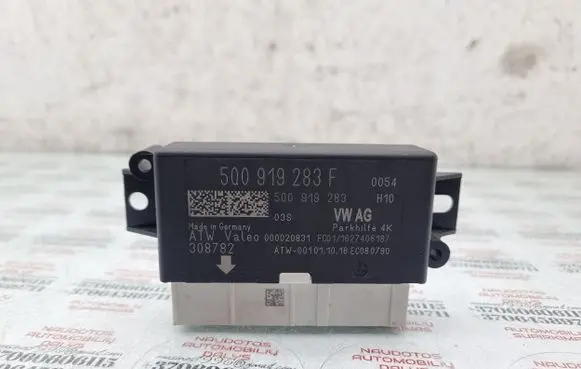 Skoda Octavia Mk3 (5E) Parking PDC control unit/module 5Q0919283F