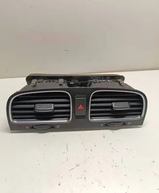 Volkswagen Golf VI Dash center air vent grill 5K0819728N 5K0815735D