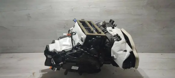 Interior heater climate box assembly