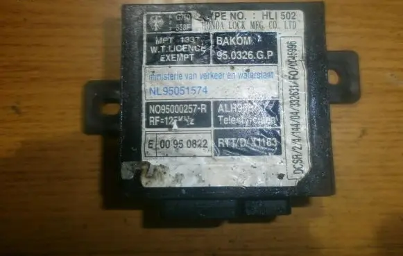 Honda Civic Immobilizer control unit/module 39730sx0g01