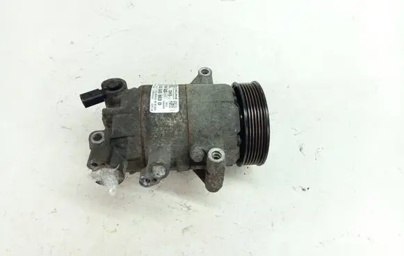 Seat Leon (5F) Air conditioning (A/C) compressor (pump) 5Q0820803D 6CVC140 01145174714B