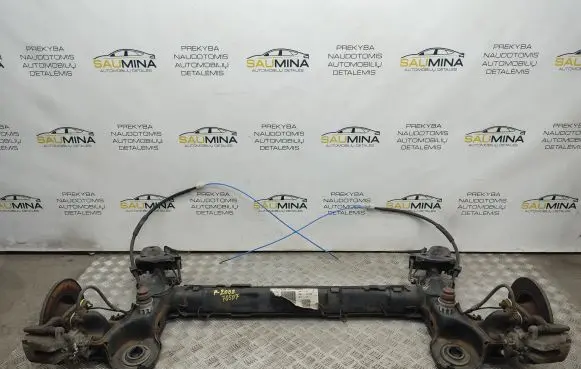 Rear axle beam