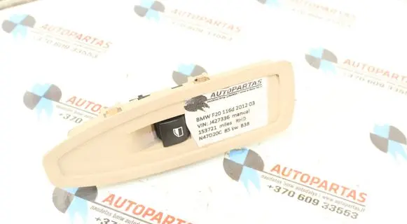 BMW 1 F20 F21 Electric window control switch 7283837 920810701 9208107