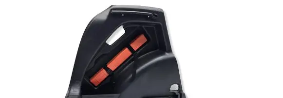 Volkswagen Golf Plus Tailgate/trunk side cover trim 5M0867427R 5M0867427Q