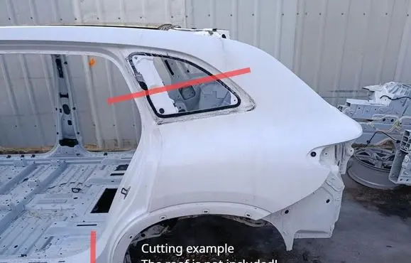 Mercedes-Benz EQS X296 Rear quarter panel 