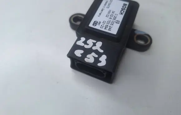 BMW X5 E53 ESP acceleration yaw rate sensor 0265005248 0015475 34526753694