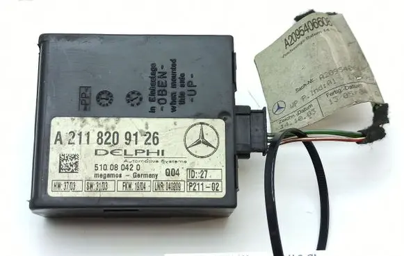 Mercedes-Benz CLK A209 C209 Alarm control unit/module A2118209126 510080420