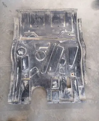 Mercedes-Benz Vaneo W414 Engine splash shield/under tray A4146981430