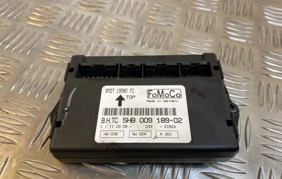 Ford Galaxy Air conditioning/heating control unit 6M2T19980FC 5HB00918902