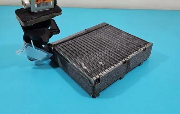 Interior heater climate box assembly