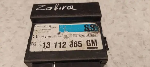 Opel Zafira A Other control units/modules 13112865