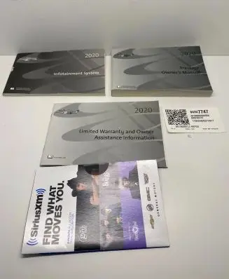 Chevrolet Traverse II Owners service history hand book 84337747 000243147