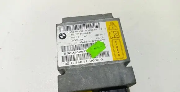 BMW 7 E65 E66 Airbag control unit/module 65776928267 6928267