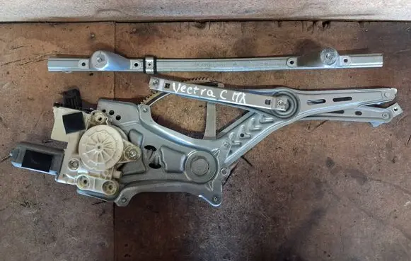 Opel Vectra C Front window lifting mechanism without motor 9178985 51206 030089104