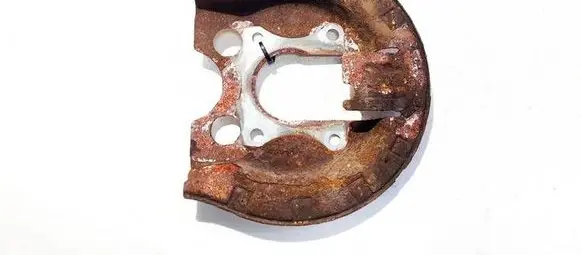 Citroen C4 I Rear brake disc plate dust cover 