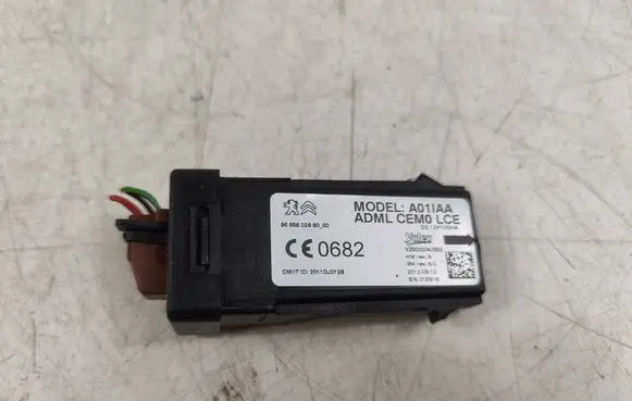 Peugeot 508 RXH Immobilizer control unit/module 9665602980