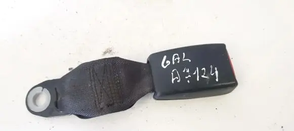Middle seatbelt buckle (rear)