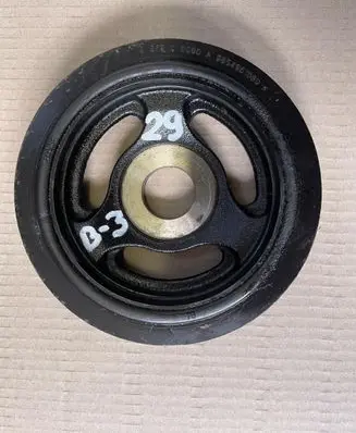 Citroen DS5 Crankshaft pulley 9654961080