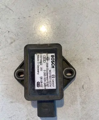 Audi A6 S6 C6 4F ESP acceleration yaw rate sensor 8E0907637A 0265005245 0016952