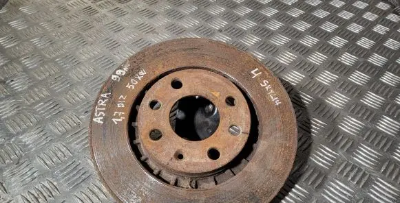 Opel Astra G Front brake disc