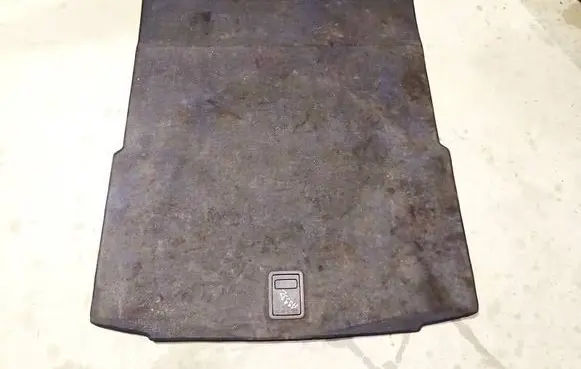Mercedes-Benz CLS C219 Front floor carpet liner A2196800242