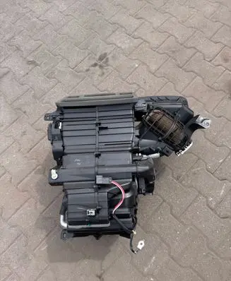 Interior heater climate box assembly