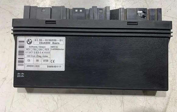 BMW 5 E60 E61 Comfort/convenience module 9136039 5WK49111