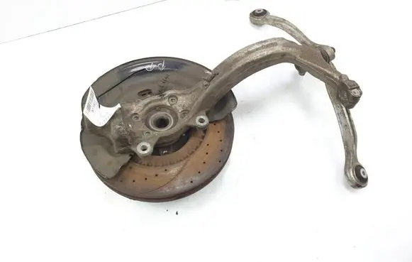 Audi A8 S8 D3 4E Front wheel hub spindle knuckle 4E0258