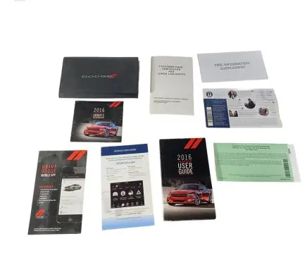 Dodge Charger User manual 16D481426AA 15D0D826AA 16IVHTIPSAA