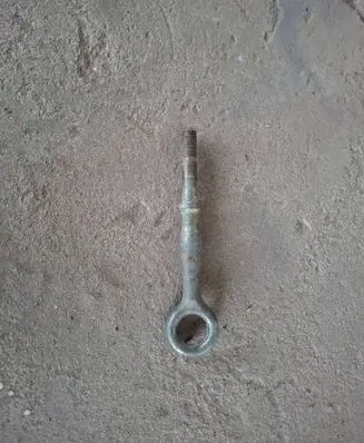 Towing hook eye