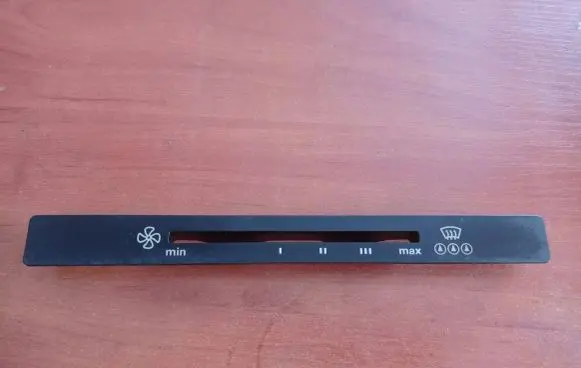 Mercedes-Benz 190 W201 Climate control/heater control trim 2016830136