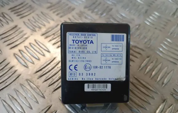 Toyota Corolla Verso E121 Door control unit/module 897410F010 10R021776 61B168000