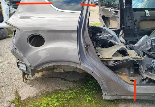 Ford Kuga I Rear quarter panel 