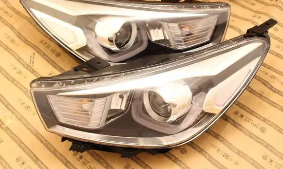 KIA Rio Headlights/headlamps set 