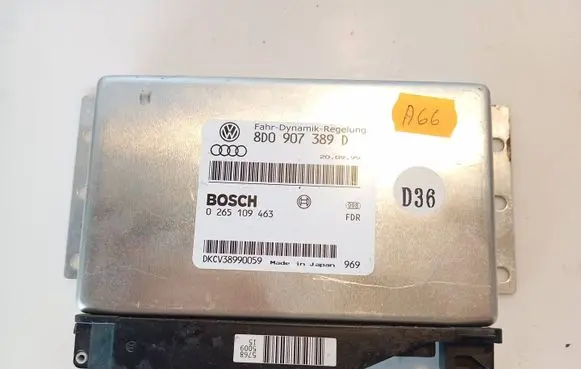 Audi A6 S6 C5 4B ESP (stability system) control unit 8D0907389D 0265109463 DKCV38990059